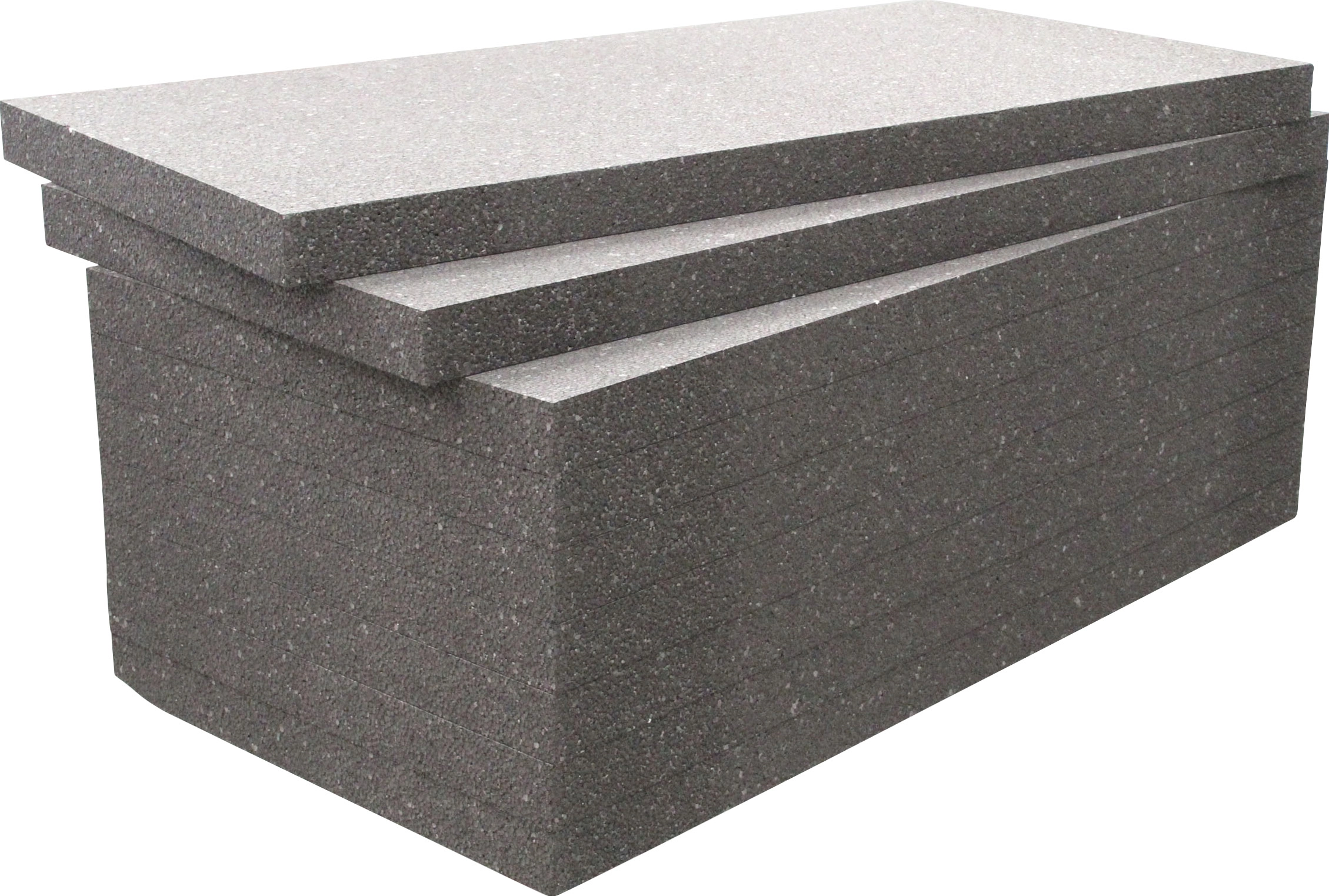 Dünne Isolierplatten aus weißem Polystyrol mit erhöhter Dichte, Dicke 1 cm.  Platten 100 x 50 (10). : : Baumarkt